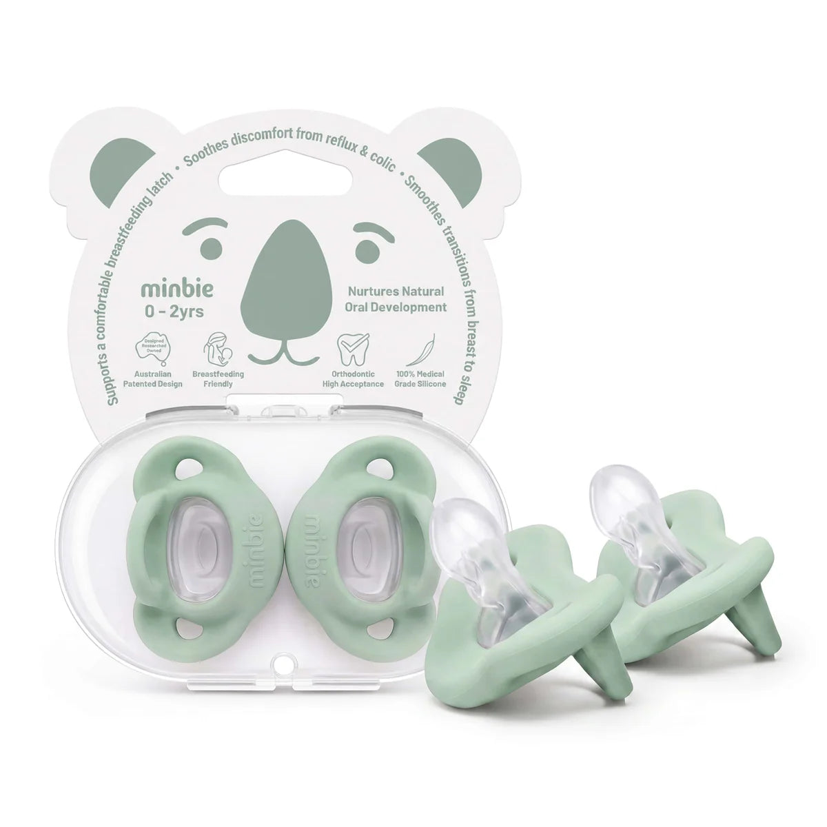 Sage Pacifier - 2 Pack