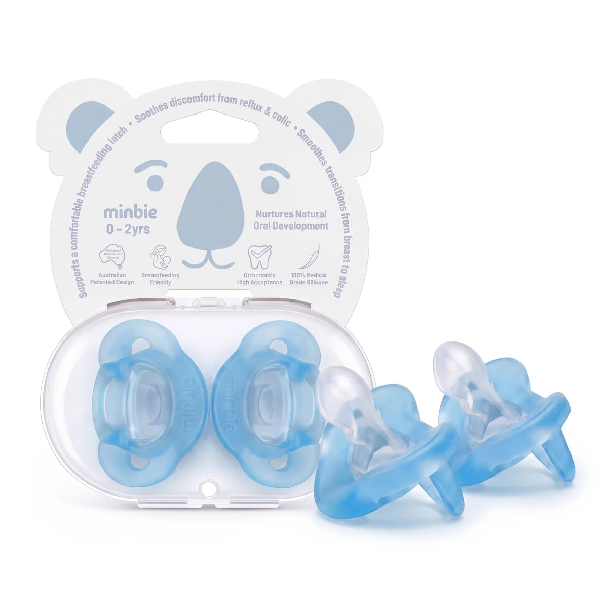 Blue Pacifier - 2 Pack