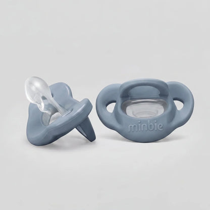 Grey Pacifier - 2 Pack