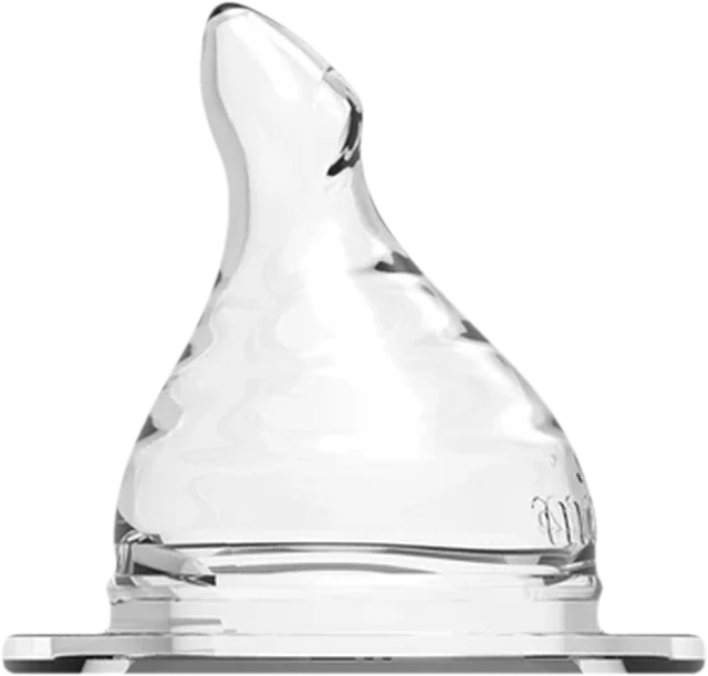 The patented Minbie bottle nipple